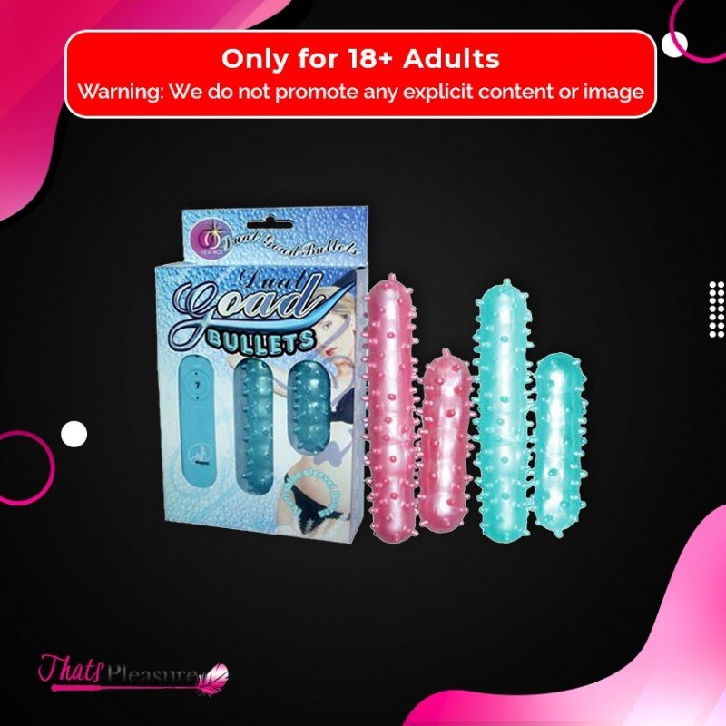 Get Branded Dual Goad Bullets Vibrator Sex Toys In Aurangabad